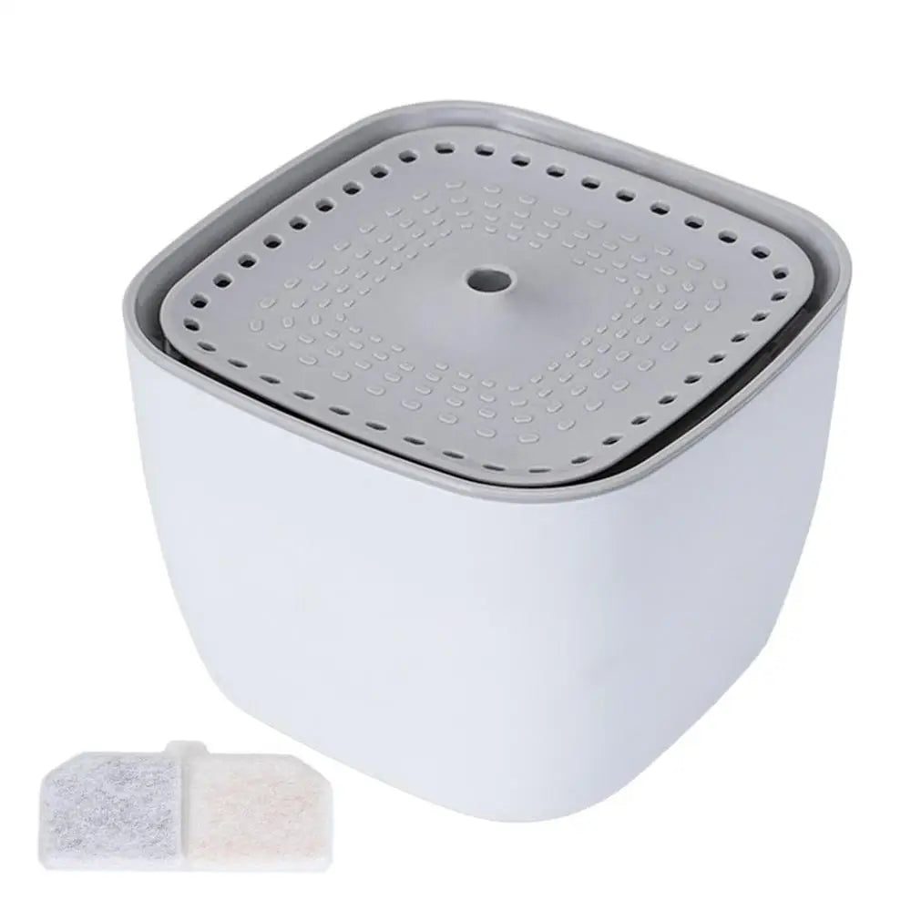 Automatic Pet Water Fountain with Smart LED Light - 2.5L Anti-Dry Dog and Cat Water Dispenser, Ultra Quiet Operation