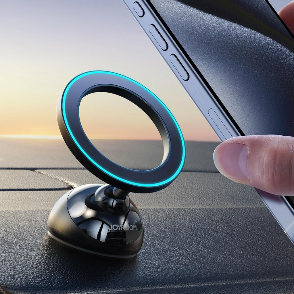 MagSafe Car Mount - All-Metal Magnetic Phone Holder for Dash, Enhanced Magnet Strength, Compatible with iPhone 16/15/14/13/12