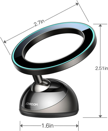MagSafe Car Mount - All-Metal Magnetic Phone Holder for Dash, Enhanced Magnet Strength, Compatible with iPhone 16/15/14/13/12